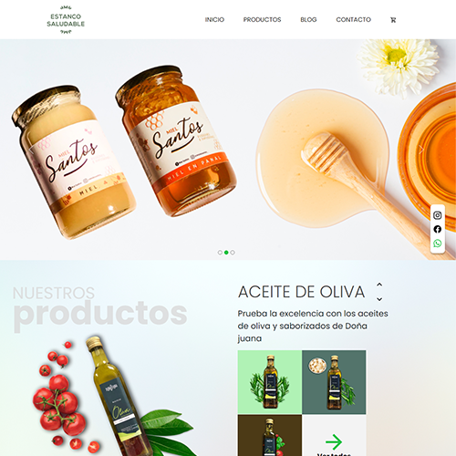 Estanco Saludable Website